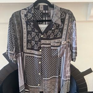 All saints yacutan ss shirt size medium - new with tags.